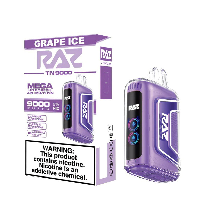 RAZ TN9000 | Grape Ice