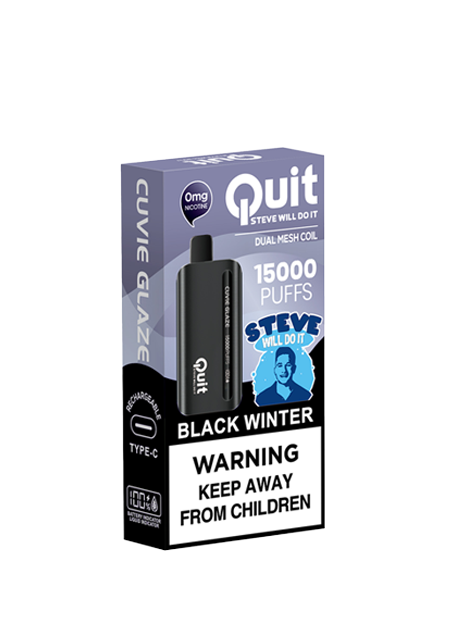 Quit Zero Cuvie Glaze | Black Winter