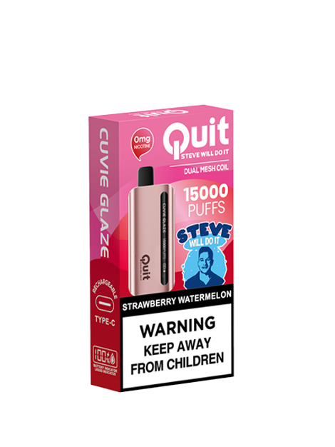 Quit Zero Cuvie Glaze | Strawberry Watermelon