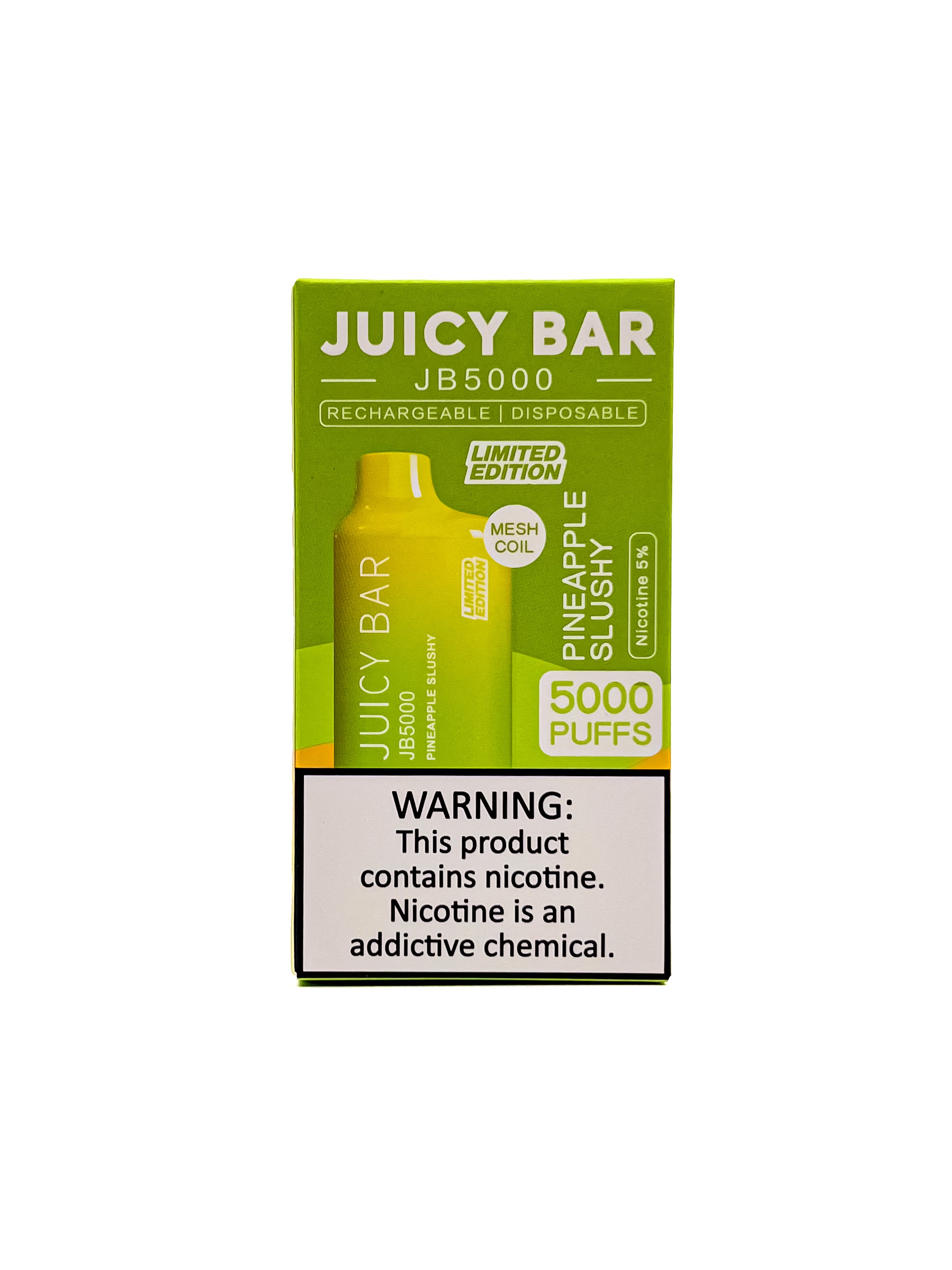 Juicy Bar Vape Jb5000 Charger Juicy Bar JB5000 Disposable JB5000 | Pineapple Slushy Juicy Bar Vape Jb5000 Charger Juicy Bar JB5000 Disposable JB5000 | Pineapple Slushy