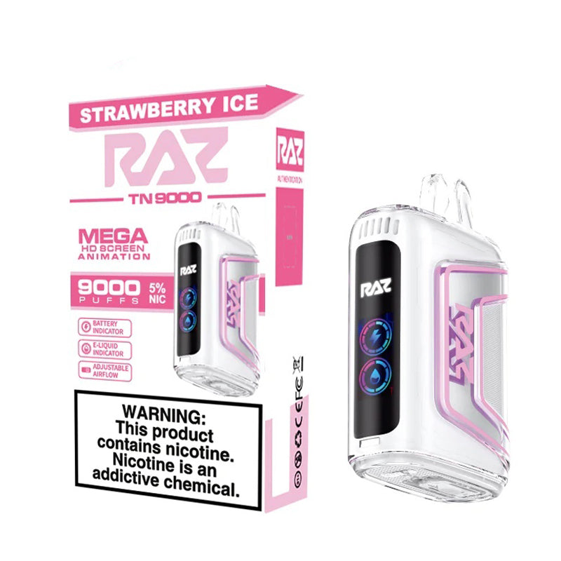 RAZ TN9000 | Strawberry Ice