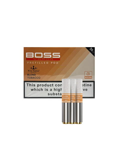 Boss Vapor Pods | Blend Tobacco