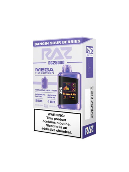 elf bar vape uk Banging Sour Berries RAZ LTX DC25000 Disposable Vape main image 1