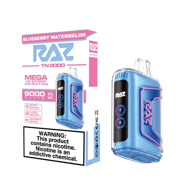 blueberry raz vape Blueberry Raz Vape Blueberry Watermelon RAZ DC25000 Disposable Vape —  NicDelivery main image 1