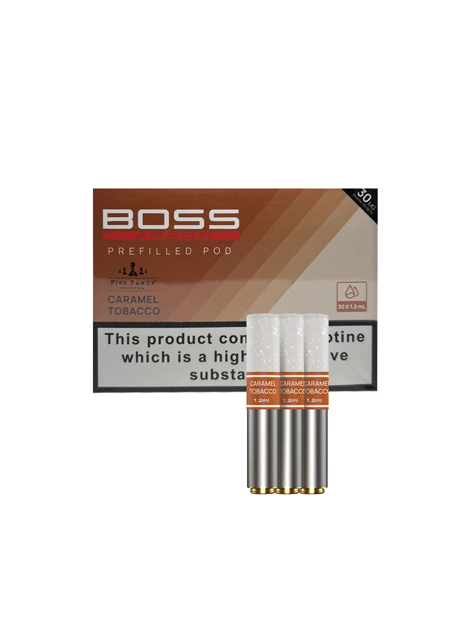 Boss Vapor Pods | Caramel Tobacco