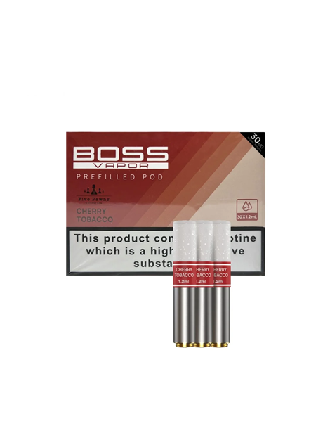 Boss Vapor Pods | Cherry Tobacco