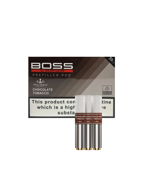 Boss Vapor Pods | Chocolate Tobacco