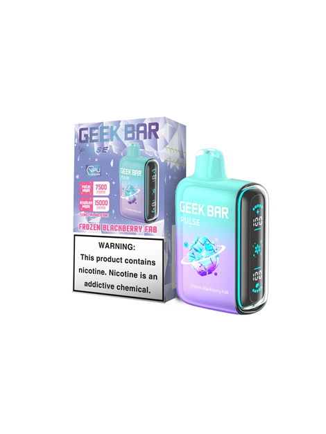 Geek Bar Pulse | Frozen Blackberry Fab