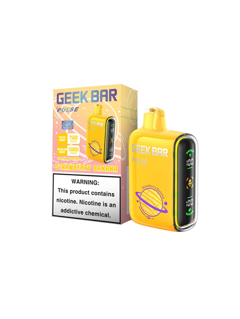 Geek Bar Pulse | Strawberry Banana