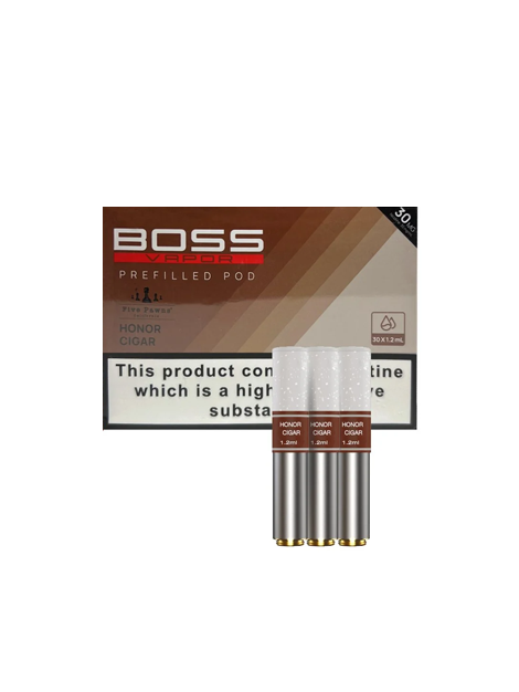 Boss Vapor Pods | Honor Cigar