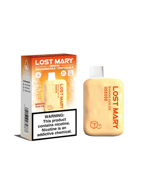 Lost Mary OS5000 | Banana Duo Ice