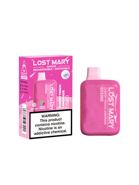 Lost Mary OS5000 | Cherry Peach Lemonade