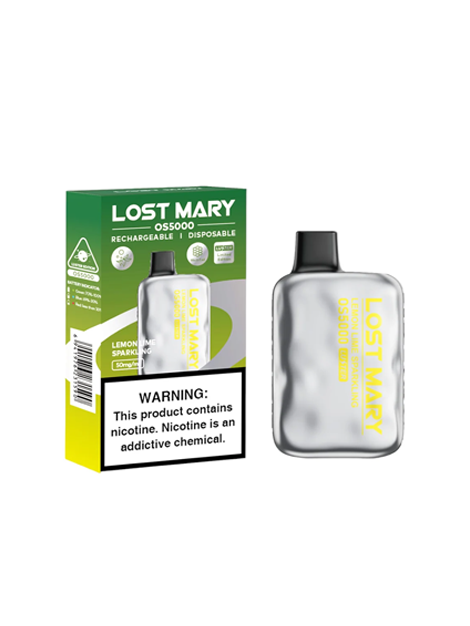 Lost Mary OS5000 | Lemon Lime Sparkling Lost Mary OS5000 | Lemon Lime Sparkling