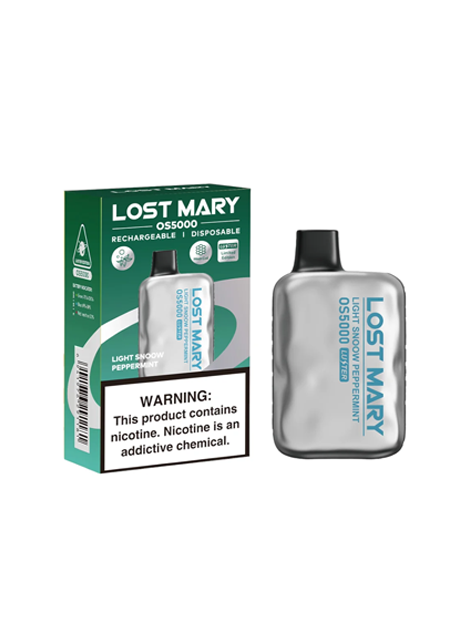 Lost Mary OS5000 | Light Snoow Peppermint