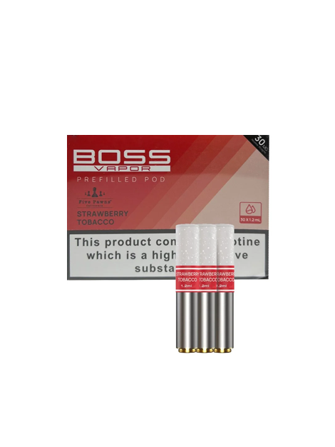 Boss Vapor Pods | Straw Tobacco