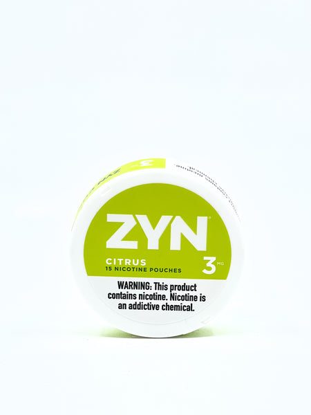 ZYN Nicotine Pouches, Citrus, 3 mg, 15 Pouches, 5 ct