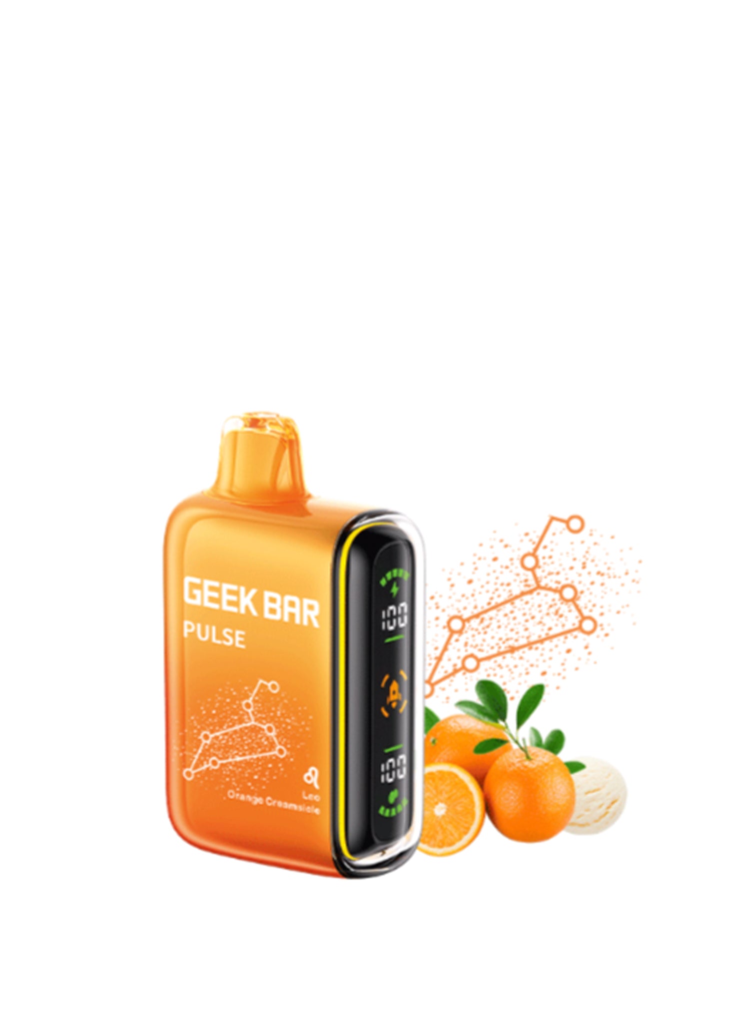 Geek Bar Pulse | Leo Orange Creamsicle