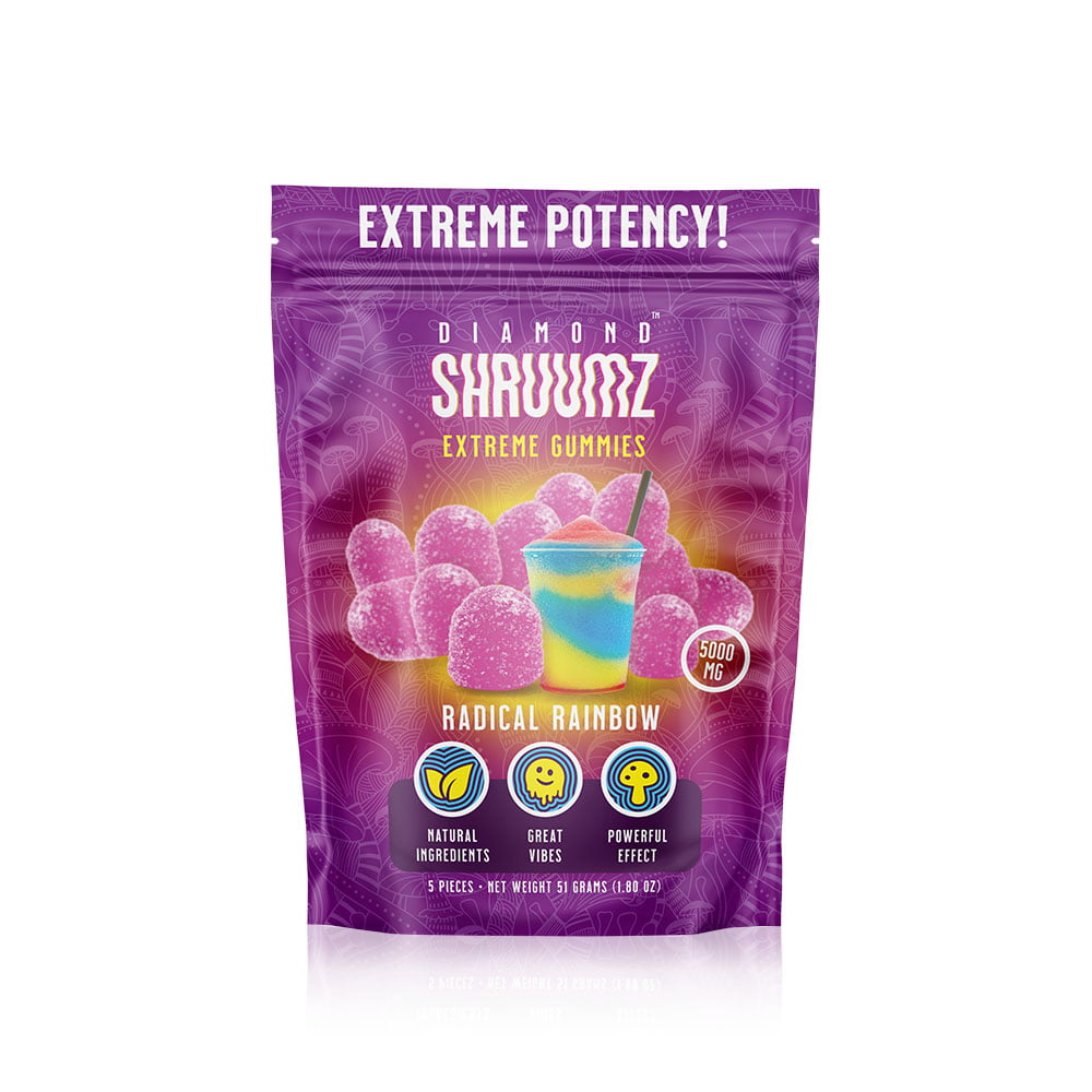 Diamond Shruumz Gummies | Radical Rainbow